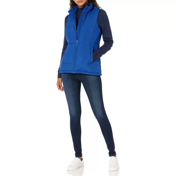 Amazon Essentials Womens MidWeight Puffer VestRoyal Blue