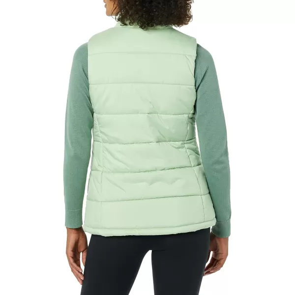 Amazon Essentials Womens MidWeight Puffer VestSage Green