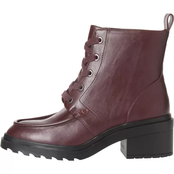 Amazon Essentials Womens Moc Toe BootBurgundy