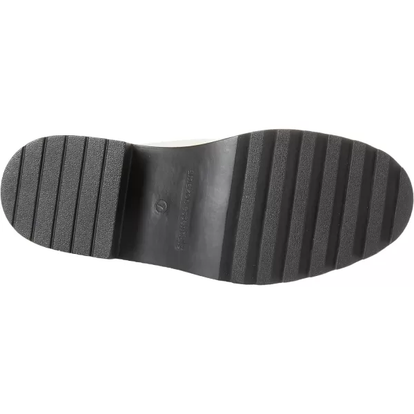 Amazon Essentials Womens Moc Toe BootEcru Faux Leather