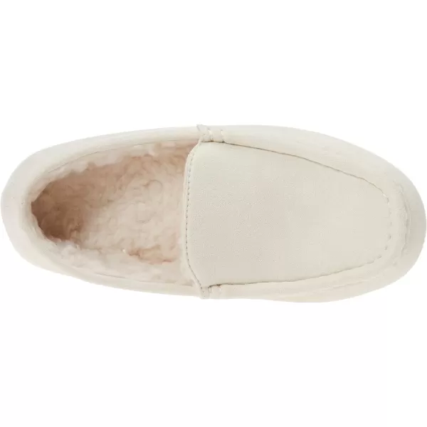 Amazon Essentials Womens Moccasin SlipperFaux Leather Light Beige