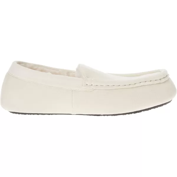 Amazon Essentials Womens Moccasin SlipperFaux Leather Light Beige