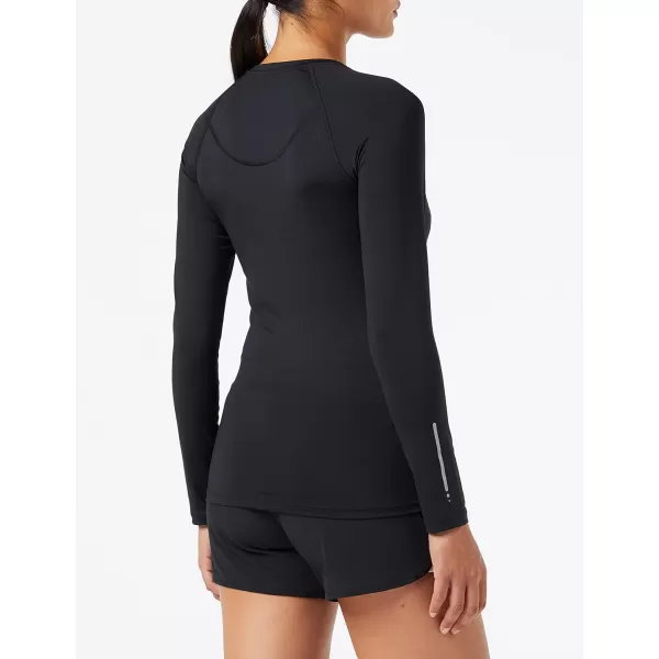 Amazon Essentials Womens Performance Stretch Long Sleeve TShirtBlack