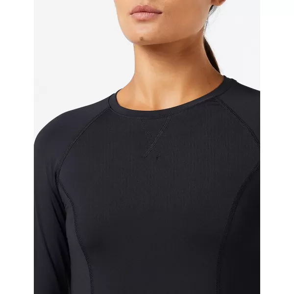 Amazon Essentials Womens Performance Stretch Long Sleeve TShirtBlack