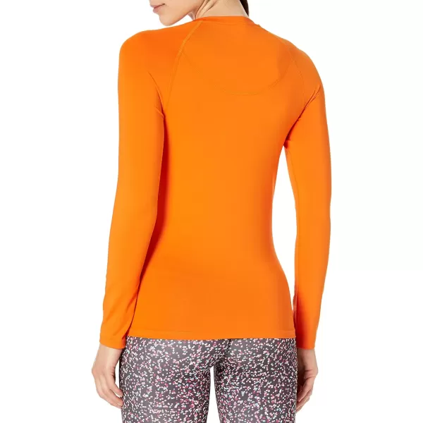 Amazon Essentials Womens Performance Stretch Long Sleeve TShirtOrange