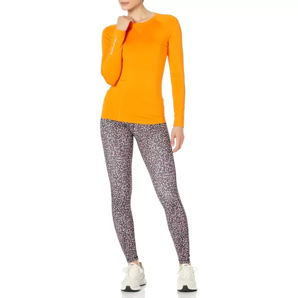 Amazon Essentials Womens Performance Stretch Long Sleeve TShirtOrange