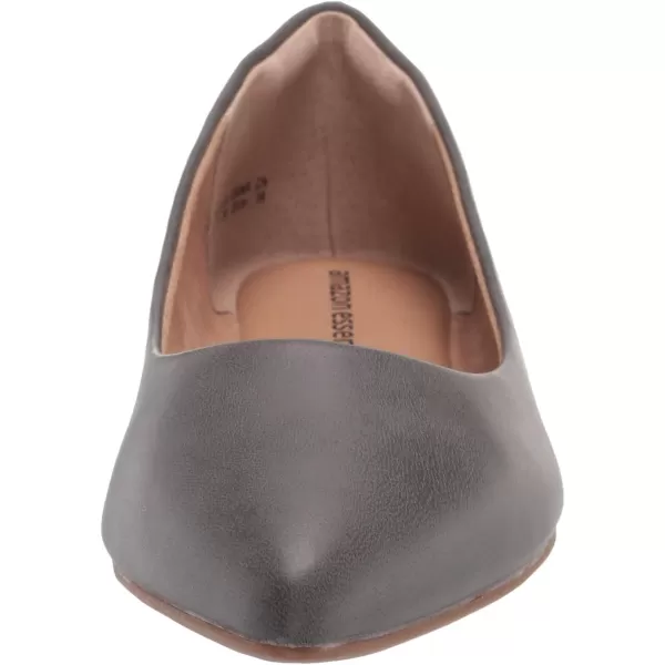 Amazon Essentials Womens PointedToe Ballet FlatCharcoal