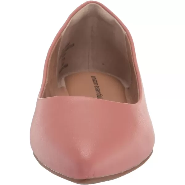 Amazon Essentials Womens PointedToe Ballet FlatDusty Rose