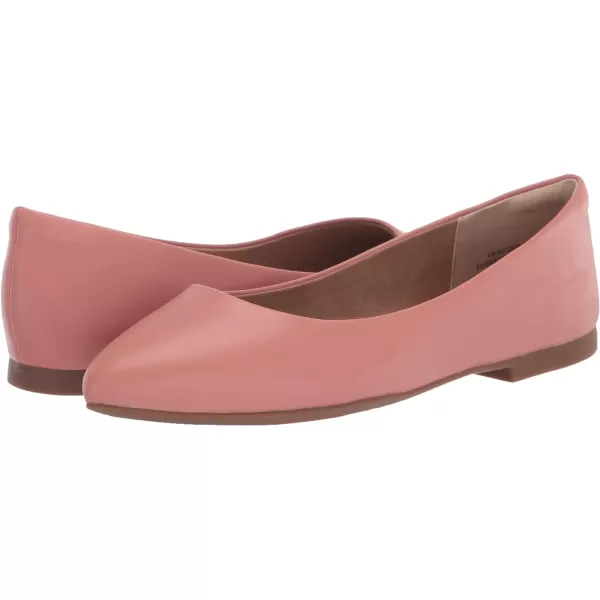 Amazon Essentials Womens PointedToe Ballet FlatDusty Rose