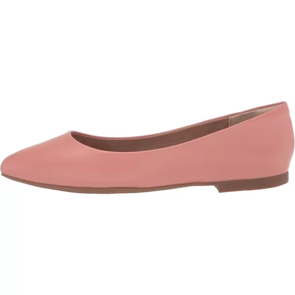 Amazon Essentials Womens PointedToe Ballet FlatDusty Rose