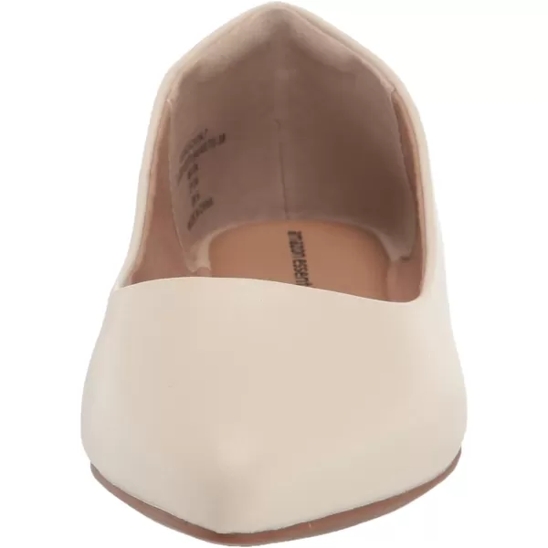 Amazon Essentials Womens PointedToe Ballet FlatIvory