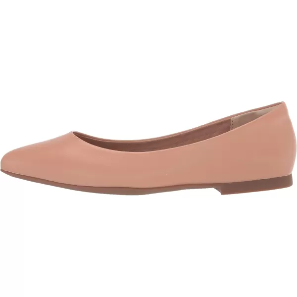 Amazon Essentials Womens PointedToe Ballet FlatLight Camel