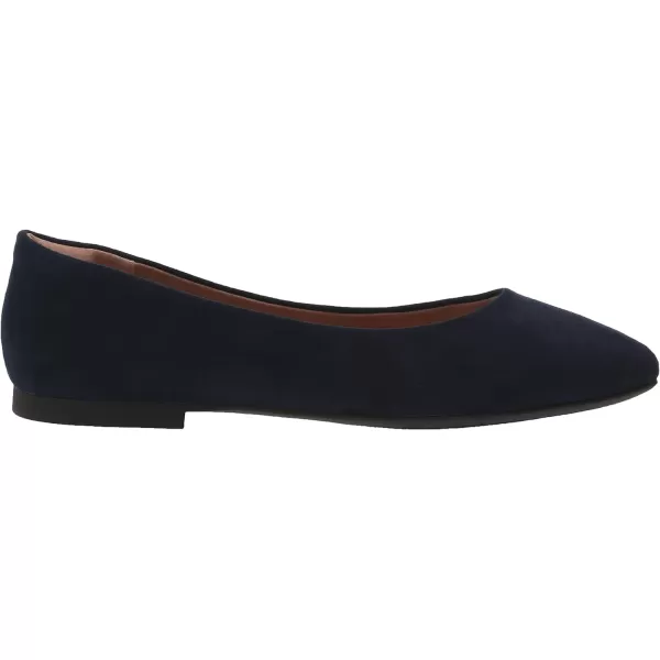 Amazon Essentials Womens PointedToe Ballet FlatNavy