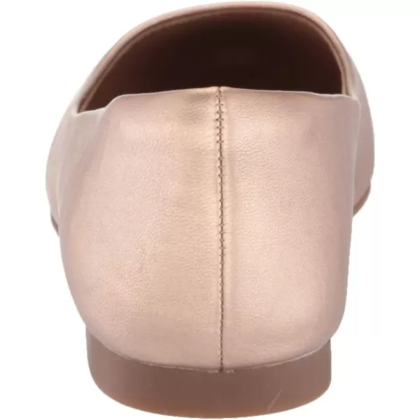 Amazon Essentials Womens PointedToe Ballet FlatRose Gold