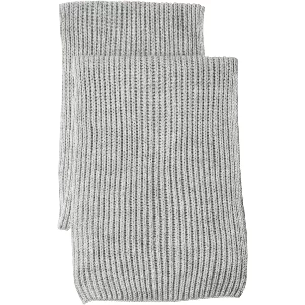 Amazon Essentials Womens Pom Knit Hat and Scarf SetLight Grey Heather