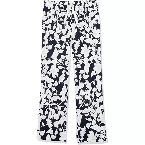 Amazon Essentials Womens Poplin Sleep PantNavy Floral