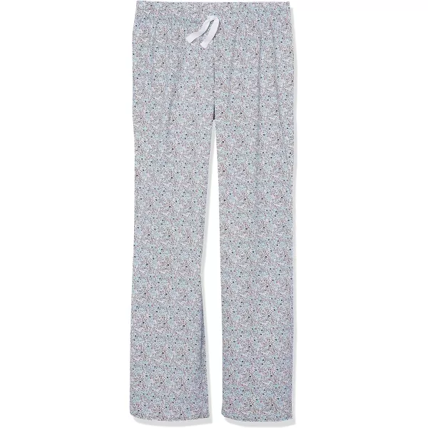 Amazon Essentials Womens Poplin Sleep PantPink Ditsy Floral