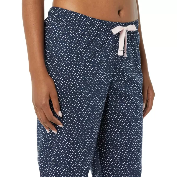 Amazon Essentials Womens Poplin Sleep PantPolka Dot