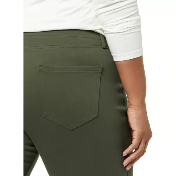 Amazon Essentials Womens PullOn Knit Jegging Available in Plus SizeDark Olive