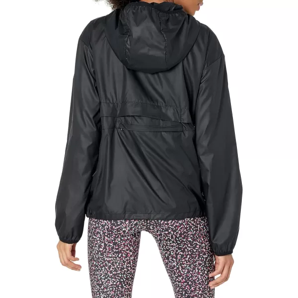 Amazon Essentials Womens Pullover Packable WindbreakerBlack