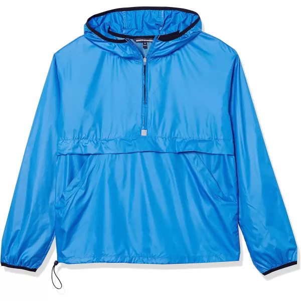 Amazon Essentials Womens Pullover Packable WindbreakerCobalt Blue