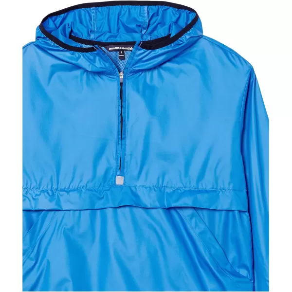 Amazon Essentials Womens Pullover Packable WindbreakerCobalt Blue