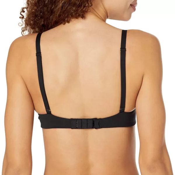 Amazon Essentials Womens PushUp Cotton Bra Pack of 2BlackWhite