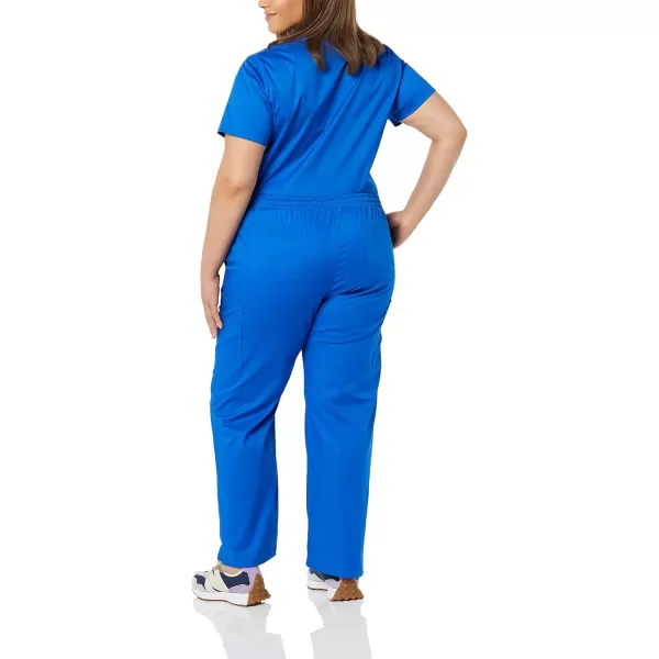 Amazon Essentials Womens QuickDry Stretch Scrub Pants Available in Plus SizeBlue