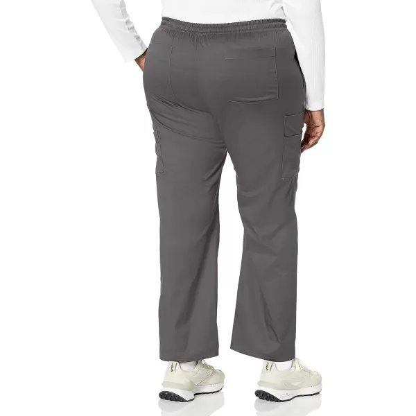 Amazon Essentials Womens QuickDry Stretch Scrub Pants Available in Plus SizeCharcoal