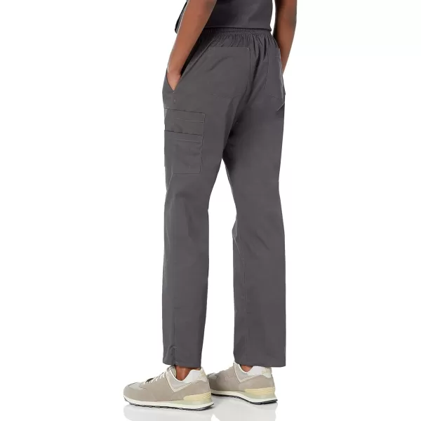 Amazon Essentials Womens QuickDry Stretch Scrub Pants Available in Plus SizeCharcoal