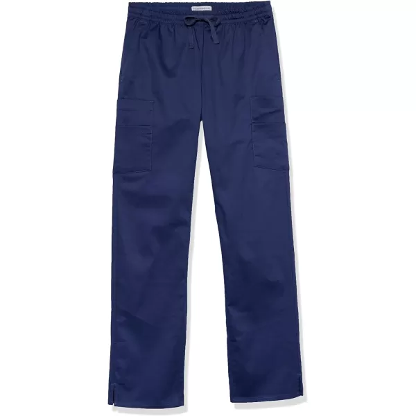 Amazon Essentials Womens QuickDry Stretch Scrub Pants Available in Plus SizeDark Blue