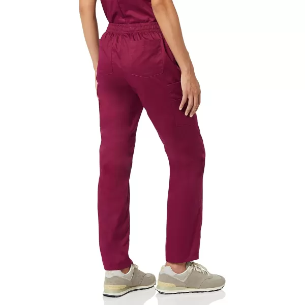 Amazon Essentials Womens QuickDry Stretch Scrub Pants Available in Plus SizePlum