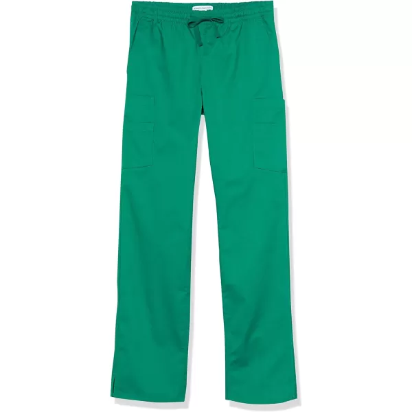 Amazon Essentials Womens QuickDry Stretch Scrub Pants Available in Plus SizeTeal Blue