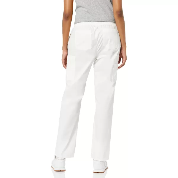 Amazon Essentials Womens QuickDry Stretch Scrub Pants Available in Plus SizeWhite