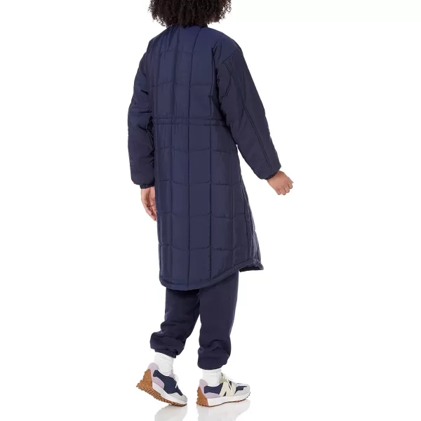 Amazon Essentials Womens Quilted Coat Available in Plus SizeNavy