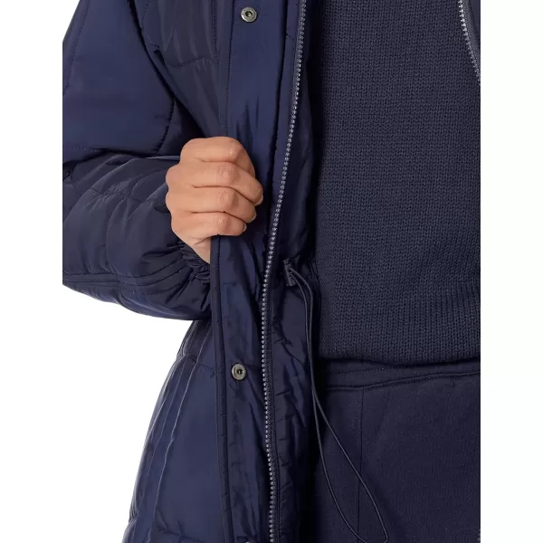 Amazon Essentials Womens Quilted Coat Available in Plus SizeNavy