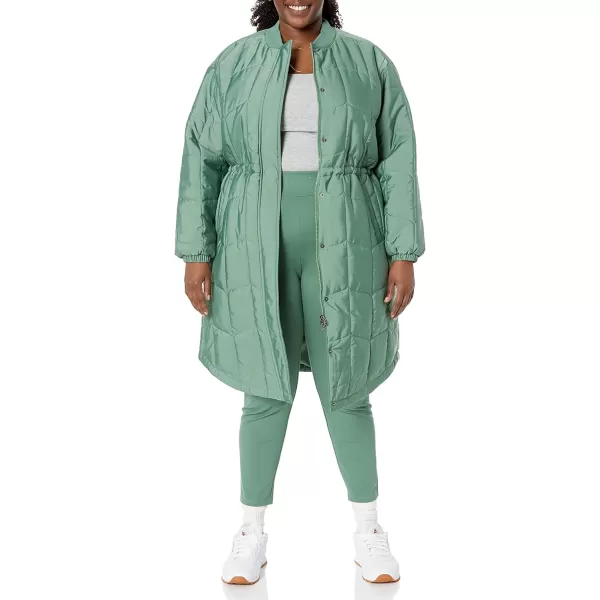 Amazon Essentials Womens Quilted Coat Available in Plus SizeSage Green