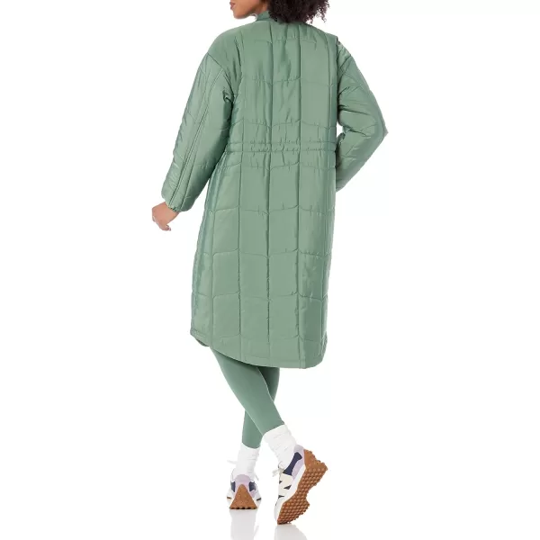 Amazon Essentials Womens Quilted Coat Available in Plus SizeSage Green