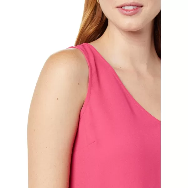 Amazon Essentials Womens RegularFit Sleeveless Layering Tank Top Available in Plus SizeHot Pink