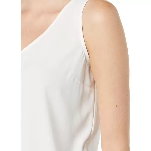 Amazon Essentials Womens RegularFit Sleeveless Layering Tank Top Available in Plus SizeIvory