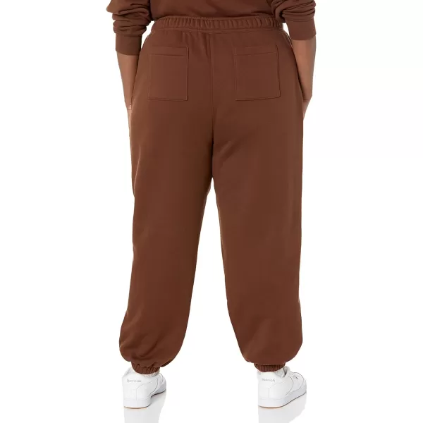 Amazon Essentials Womens Relaxed Jogger Available in Plus SizeDeep Brown