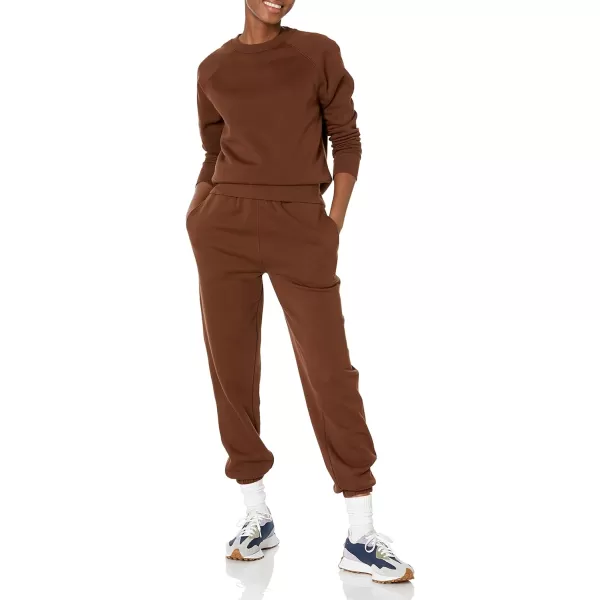 Amazon Essentials Womens Relaxed Jogger Available in Plus SizeDeep Brown