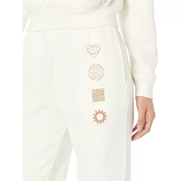 Amazon Essentials Womens Relaxed Jogger Available in Plus SizeEggshell White