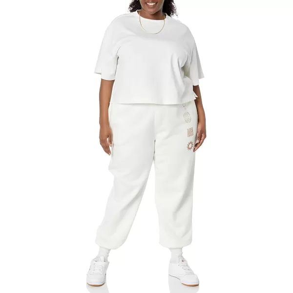 Amazon Essentials Womens Relaxed Jogger Available in Plus SizeEggshell White