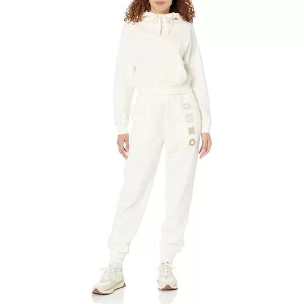 Amazon Essentials Womens Relaxed Jogger Available in Plus SizeEggshell White