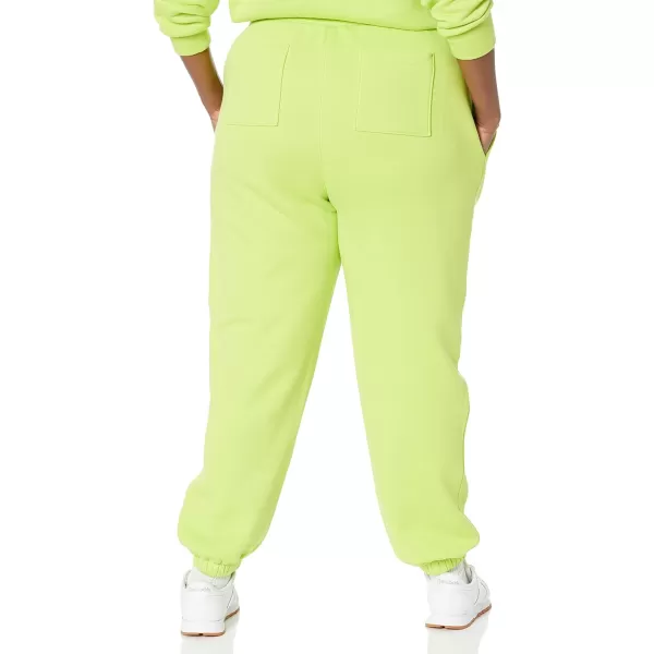 Amazon Essentials Womens Relaxed Jogger Available in Plus SizeLime Green