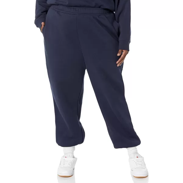 Amazon Essentials Womens Relaxed Jogger Available in Plus SizeNavy