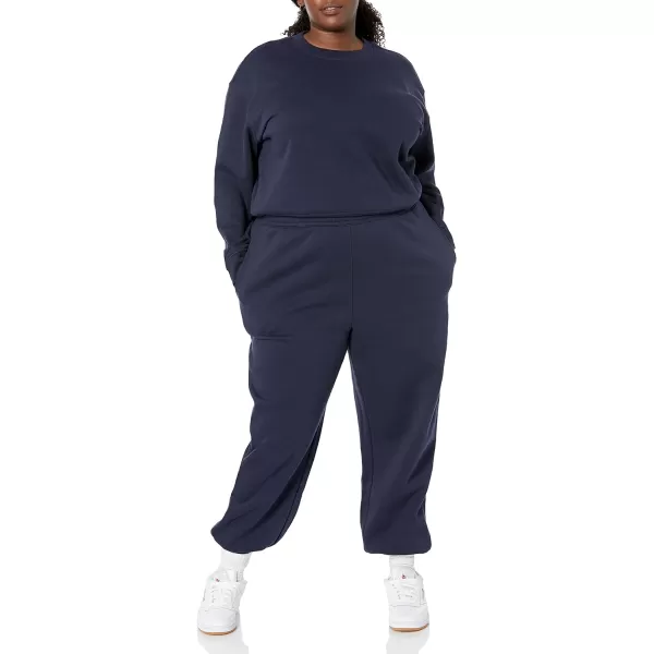 Amazon Essentials Womens Relaxed Jogger Available in Plus SizeNavy