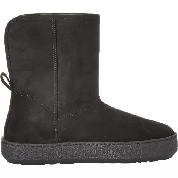 Amazon Essentials Womens Shearling BootBlack Microsuede