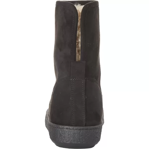 Amazon Essentials Womens Shearling BootBlack Microsuede